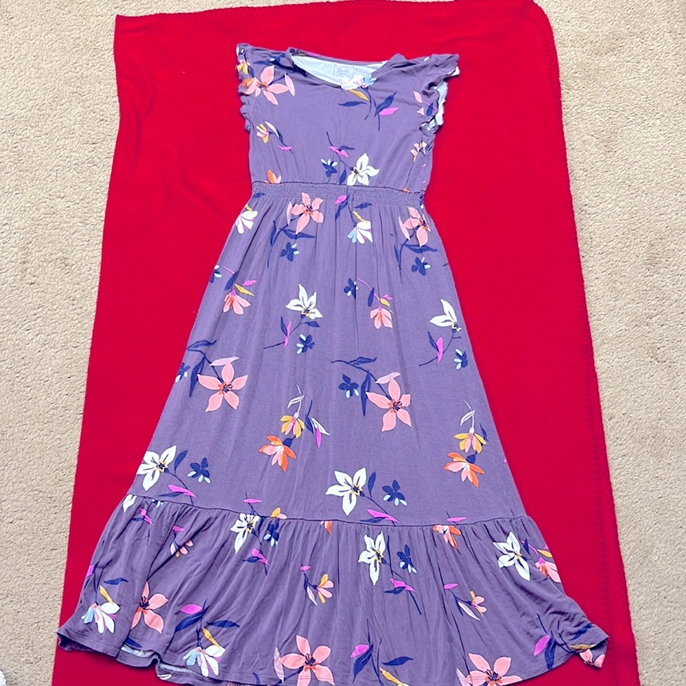 Purple dress